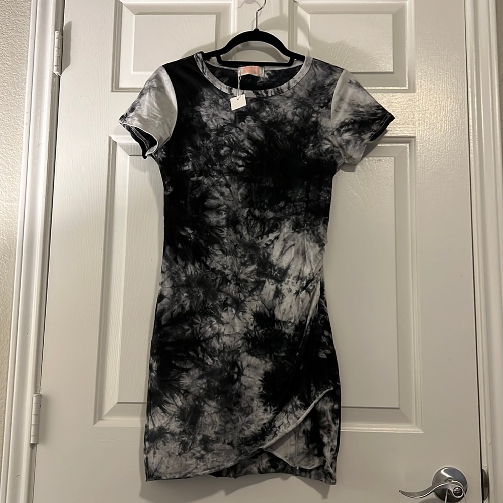 C+D+M tie-dye dress